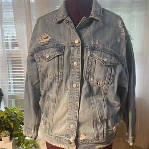 American Eagle Blue Jean Jacket Classic Style